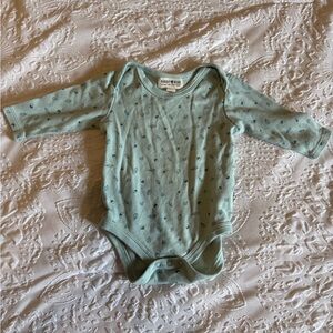 Mint Green Baby Bodysuit by Parade Organics